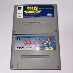 暇つぶしゲーム2本セット【接点復活済み】スーパーファミコン