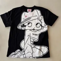 【新品未使用】bettyboop ベティちゃん　デカプリントTシャツ　Mのサムネイル
