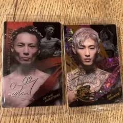 平本蓮 篠塚辰樹 RIZINウエハース 2枚セット ＋1枚自分で選べる！