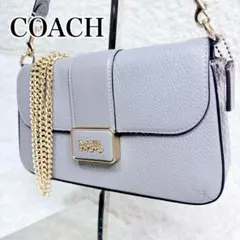 コーチ COACH SOHO ソーホー グリーンエナメル ワンショルダーバッグ