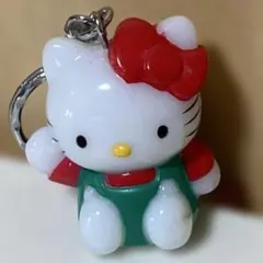 ♥SANRIO　ハローキティ キーホルダー 立体フィギュア　当時物　平成レトロ