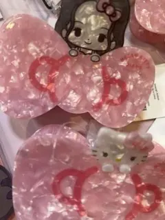 キティ　BLACKPINK ジス　ヘアクリップ　JISSO kitty 韓国