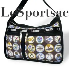 美品 4653 LeSportsac レスポートサック ショルダーバッグ 総柄 - メルカリ