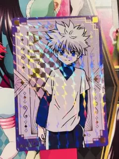 HUNTER×HUNTER 銀だこ　第三弾　コラボカード　キルア　ホロ