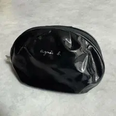 agnes b VOYAGE 化粧ポーチ エナメル 小物入れ BX02