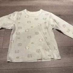 クマ柄 130サイズ 長袖パジャマセット