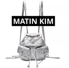 MATIN KIM MINI BACKPACK リュックシルピンク - メルカリ