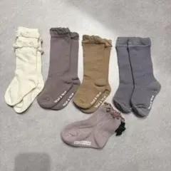 【未使用】tete a tete 他靴下4点SET未使用9cm〜