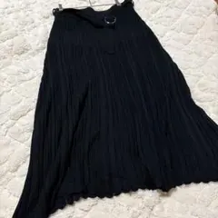 GU ジーユー ブラック 黒 スカート Lサイズ