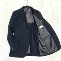 極美品 オリヒカ テーラードジャケット ウォッシャブル チャコールグレー