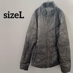 １点もの✨【L】グレー ジャケット ナイロン アウターレディース ジャンパー