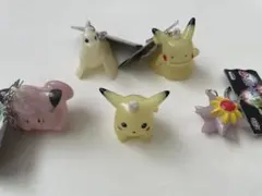 当時物 ポケットモンスター ソフトキーホルダー クリアタイプ 7種 