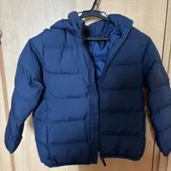 UNIQLOネイビー ライトダウン130サイズ