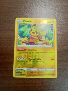 ピカチュウ リバースホロ 海外正規品・英語版 ポケモンカード ポケモンカード ポケカ ピカチュウ リバースホロ 海外限定 英語版 正規