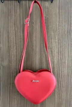 JENNI ハート型ショルダーバッグ 赤のサムネイル