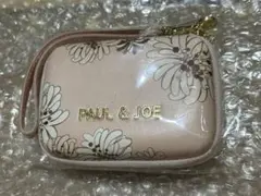 スマホケース付　PAUL & JOE 花柄 モバイルポーチ　ポール　ジョー