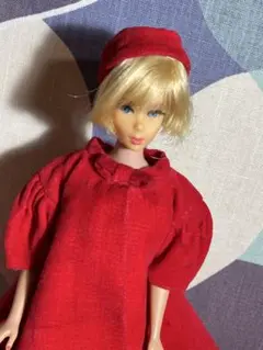 ヴィンテージバービーアウトフィット お帽子付き
