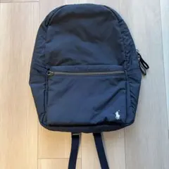 【美品】ポロラルフローレン ナイロンリュック ネイビー A4収納可のサムネイル