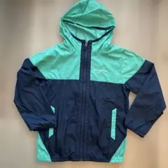 コロンビア　フード付き薄手ジャケット Sサイズ　130㎝　Columbia