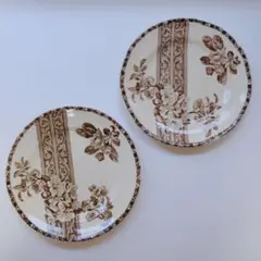 イギリスビンテージ プレート 7枚セット 薔薇柄 金彩 - メルカリ