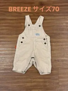 コーデュロイ オーバーオール オフホワイト