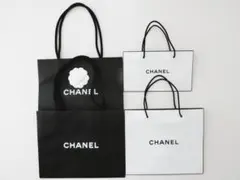CHANEL ショップ袋 4枚セット ホリデー限定ギフトバッグ - メルカリ