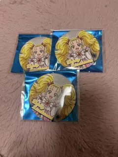 全プリキュア展 缶バッジ シャイニールミナス 3点セット