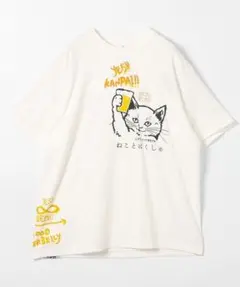 猫 Tシャツ go slow caravan 新品未使用