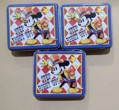 ミッキー ミニミニ缶ケース 3個セット
