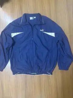 PUMA ネイビー ジップアップジャケット Lサイズ