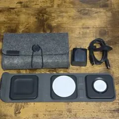 mophie 3-in-1 トラベルチャージャー 折りたたみ式