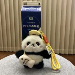 Miss Flower and Me パンダ ぬいぐるみ キーホルダー