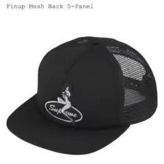 Pinup Mesh Back 5-Panel black ピンナップ　キャップ
