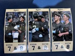 Buffaloes2025プレイヤーズミニバナー　西川龍馬選手　麦谷祐介選手