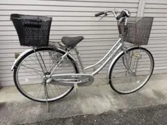 値下げ・引取価格】マルイシ 自転車 シティサイクル 24インチ ブラウン