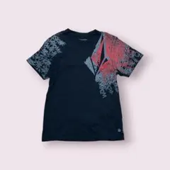 激レア】VOLCOM ビッグプリント Tシャツ XL 白サーフ スケート 薄手 