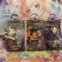 ワンピース デフォルメフィギュアキーホルダー 3種セット