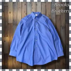 ブルックスブラザーズ ノンアイロン 無地プレーンドレスシャツ XL