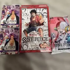 新品　初版　ワンピース　スタートデッキ　ルフィ　チュートリアルデッキ　4個のサムネイル