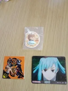 キャラクターシール アニメデザイン 3枚