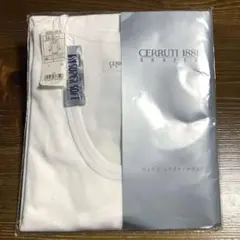 CERRUTI 1881 長袖 U首シャツ Lサイズ