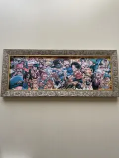 ワンピース☆ジグソーパズル 完成品（フレーム付き）