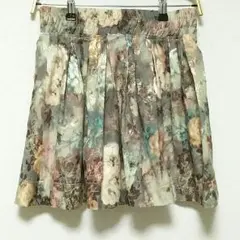【まき。様専用】 花柄ミニスカート