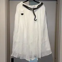 フレアロングスカート 大きいサイズ