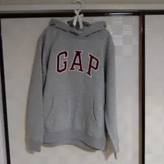 GAP グレー フード付きパーカー　S