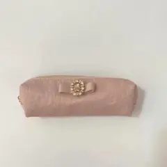 完売限定品Maison de FLEURリボンピンク筆箱