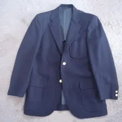 RING JACKET ハンドメイド ヘビーフランネル ネイビーブレザー - メルカリ