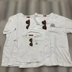BABYDOLL Tシャツ 3枚セット 親子コーデ L XL 80