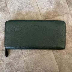バルコス　BARCOS ダークグリーン　長財布