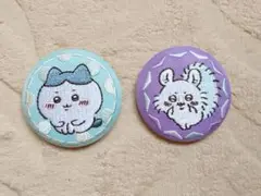 ちいかわ 刺繍缶バッチ